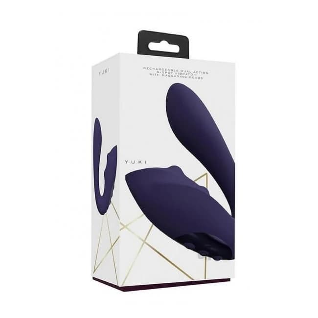 Vive Yuki Rechargeable Triple Motor G-spot Finger Motion Vibrator and Flickering Tongue Stimulator P - Image 1 Vive Yuki Rechargeable Triple Motor G-spot Finger Motion Vibrator and Flickering Tongue Stimulator P - Image 1