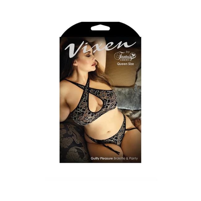 Vixen Guilty Pleasure Bralette & Panty, image 1