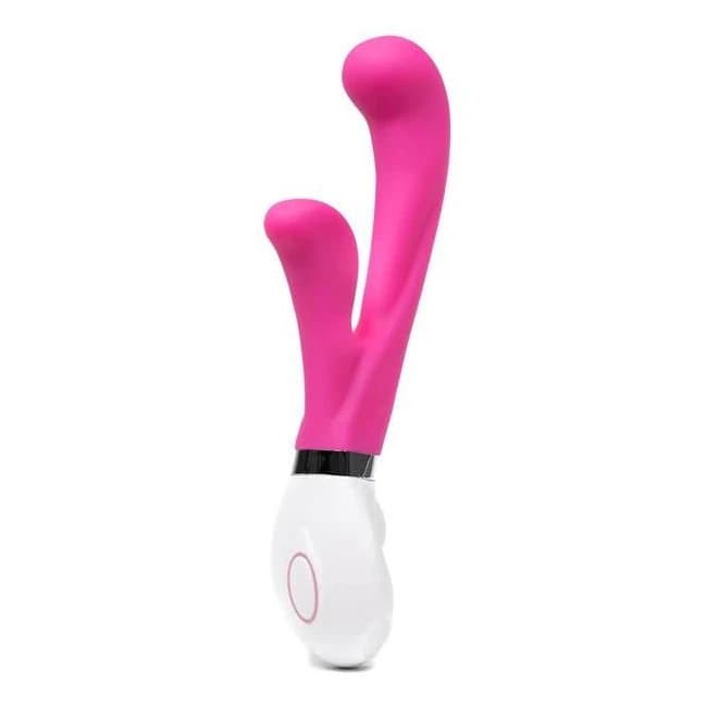 Dual Action Waterproof Lu Rechargeable Vibrator, image 1