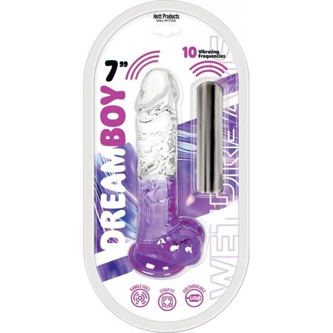 Wet Dreams-dream Boy Jelly Lav Jelly Dildo Bullet Lav/7 - Image 1