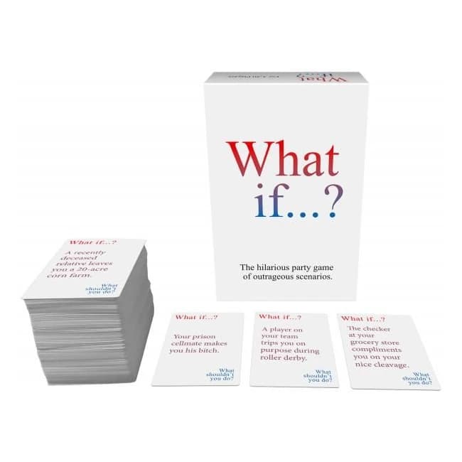 What If...? the Hilarious Party Game of Outrageous Scenarios. - Image 1 What If...? the Hilarious Party Game of Outrageous Scenarios. - Image 1