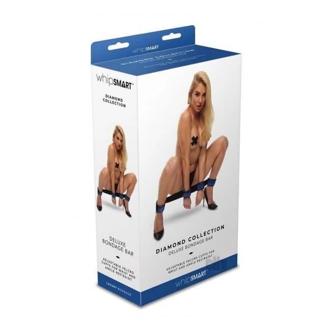 Whipsmart Diamond Bondage Bar Blk, image 1