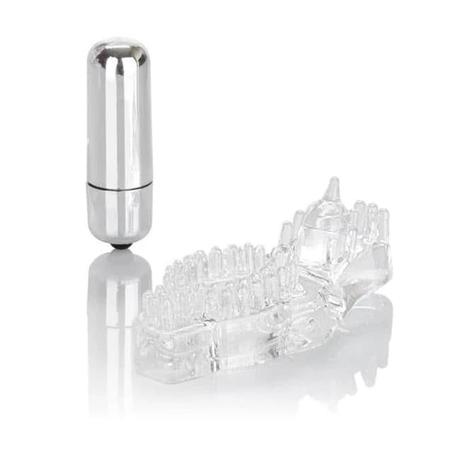 Wireless Passion Enhancer Clear Vibrating Cock Ring, image 1