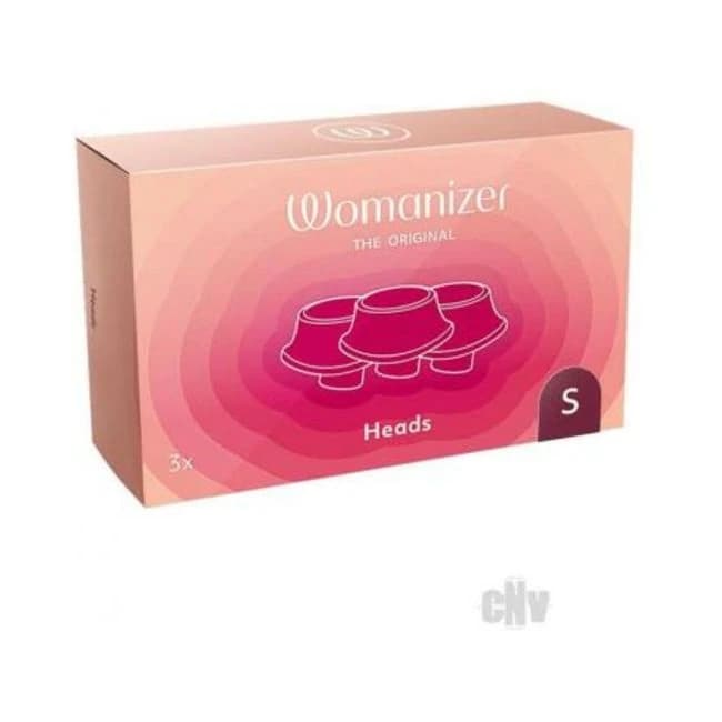 Womanizer Premium & Classic Heads Bordeaux Small Pack of 3, image 1