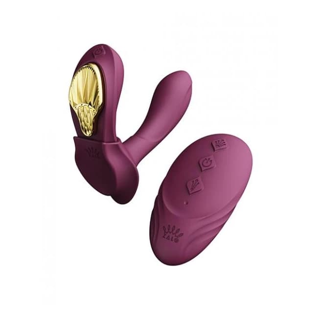 Zalo Aya Wearable Vibrator w/ Remote - Velvet Purple, image 1