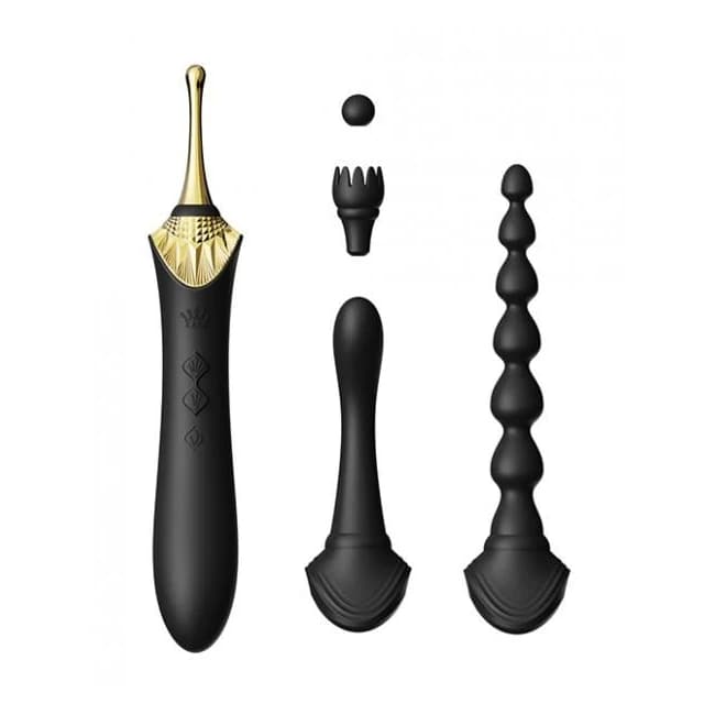 Zalo Bess 2.0 Clitoral Vibrator - Obsidian Black, image 1