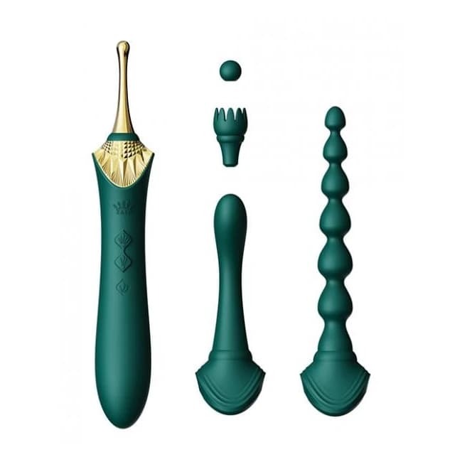 Zalo Bess 2.0 Clitoral Vibrator - Turquoise Green, image 1