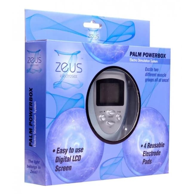 Zeus Electrosex 6 Mode Palm Powerbox with Pads, image 1
