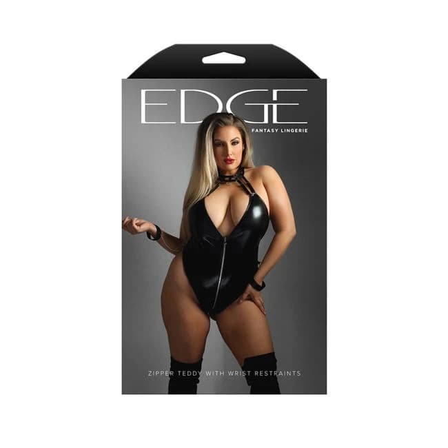 Zipper Teddy with Wrist Restraints Queen Size, image 1