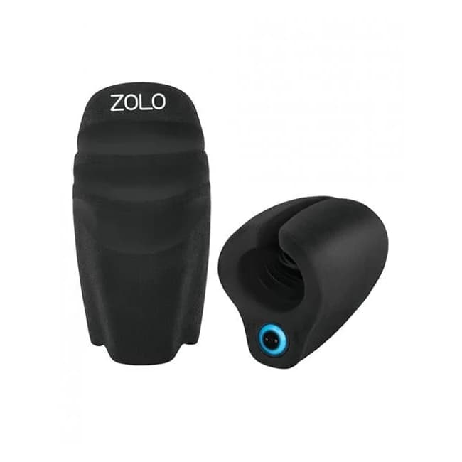 Zolo Cockpit Vibrating Male Stimulator Stroker XL Black, image 1