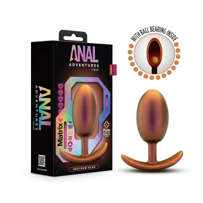 Anal Adventures Matrix Neutron Plug Cosmic Copper, image 1
