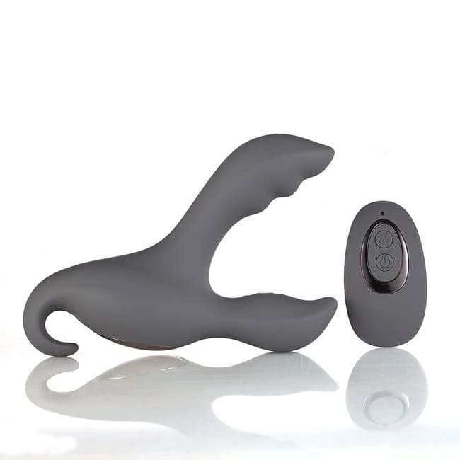 Apollo Prostate Massager Dark Grey Rechargeable - Image 1 Apollo Prostate Massager Dark Grey Rechargeable - Image 1