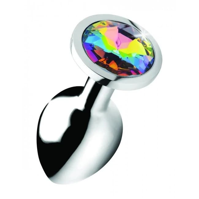 Booty Sparks Rainbow Prism Gem Anal Plug, image 1