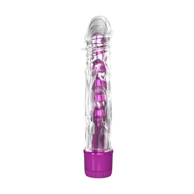 CLASSIX MR TWISTER PINK METALLIC VIBE W TPE SLEEVE - Image 1