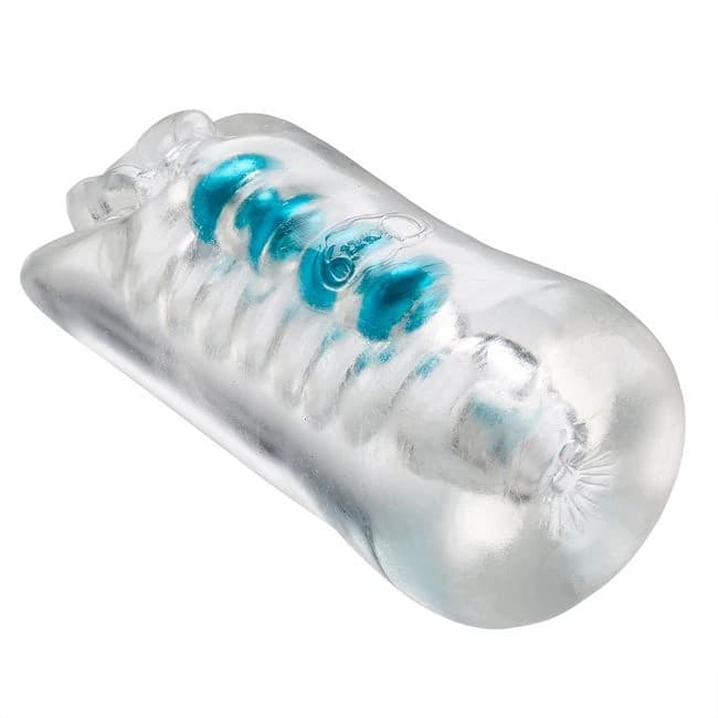CLOUD 9 DOUBLE ENDED BEADED STROKER CLEAR - Image 1