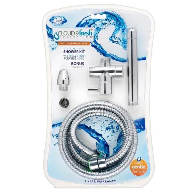 Cloud 9 Fresh + Premium Shower Enema Kit W/ Diverter & Tips - Image 1