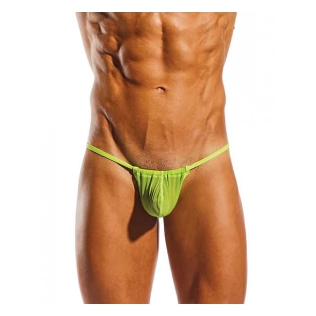 Cocksox Mesh Enhancing Pouch Slingshot Citrus Green Md, image 1
