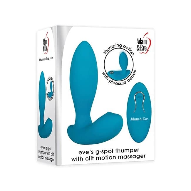 Adam & Eve Eve's G-Spot Thumper W/ Clit Motion Massager, image 1