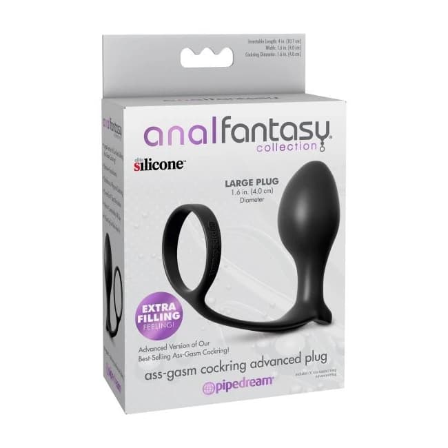 Anal Fantasy Ass Gasm Cock Ring Advanced Plug, image 1