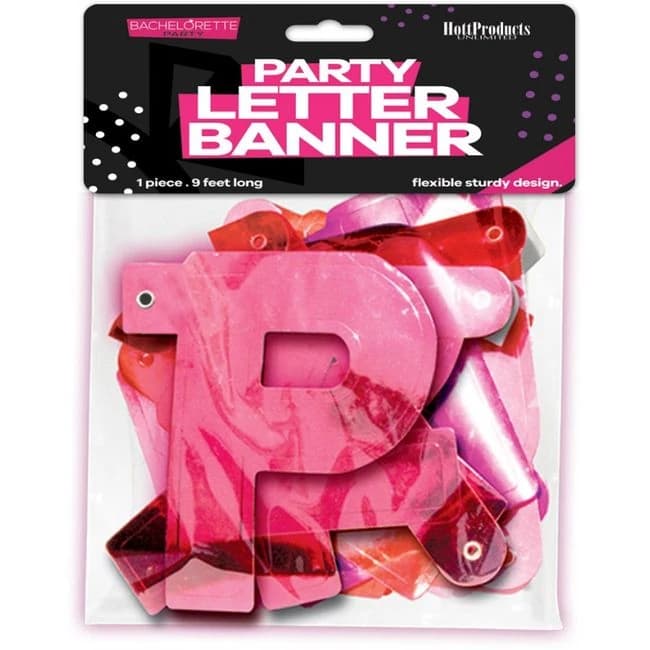 (d) Bachelorette Party Letter Banner - Image 1