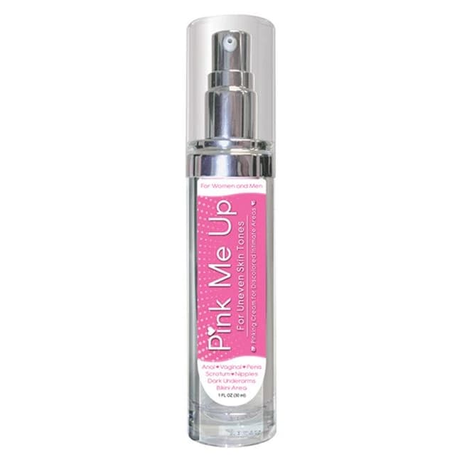 (d) Body Action Pink Me Up Intimate Area Lightening Cream 1oz Bottle - Image 1