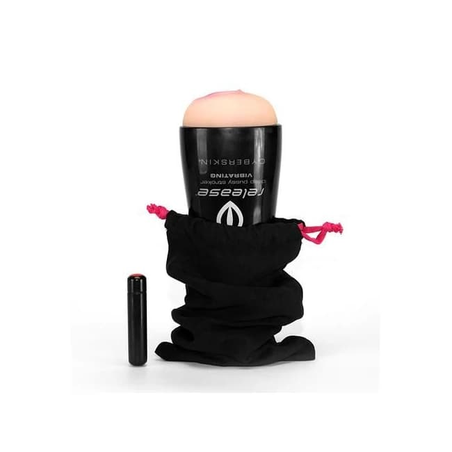 (d) Cyberskin Release Deep Pus Stroker Flesh Vibrating - Image 1 (d) Cyberskin Release Deep Pus Stroker Flesh Vibrating - Image 1