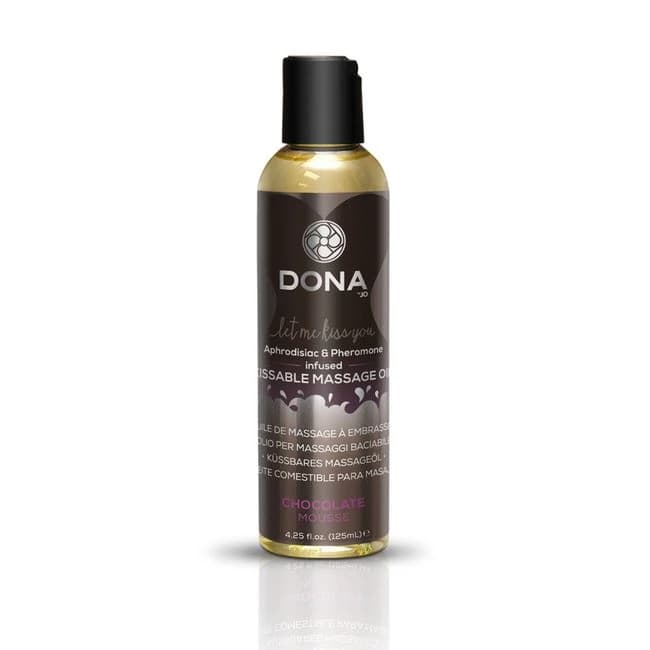 (D) DONA KISSABLE MASSAGE OIL VANILLA BUTTERCREAM 3.75 OZ - Image 1 (D) DONA KISSABLE MASSAGE OIL VANILLA BUTTERCREAM 3.75 OZ - Image 1