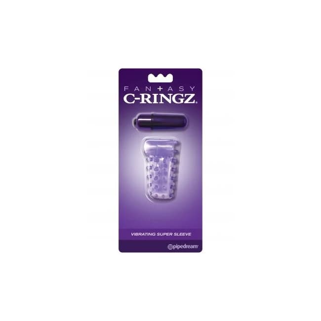 Fantasy C Ringz Duo Vibrat Super Sleeve Purple, image 1