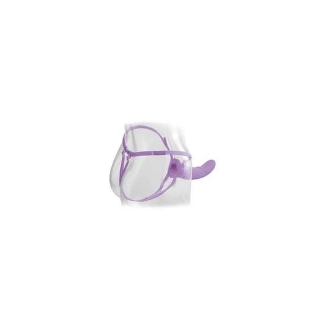 Fetish Fantasy Elite Vib. Hollow Strap on Purple, image 1