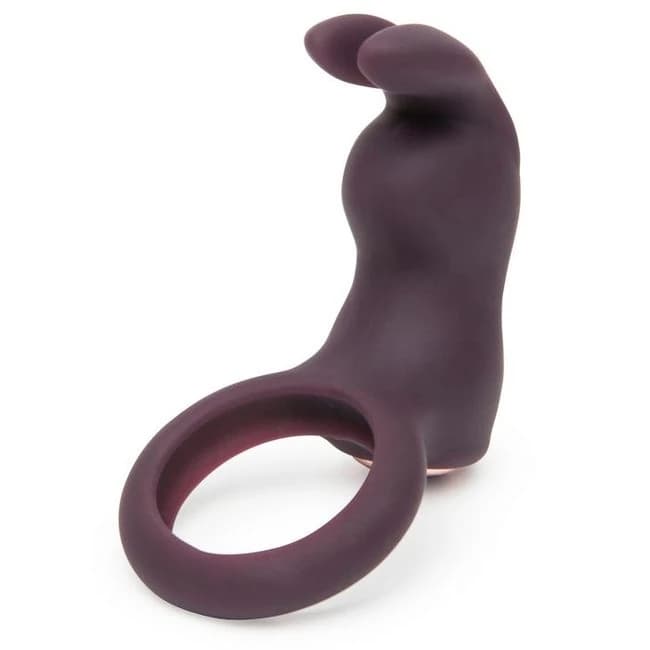 (d) Fifty Shades Freed Lost in Eachother Rechargeable Rabbit Love Ring - Image 1