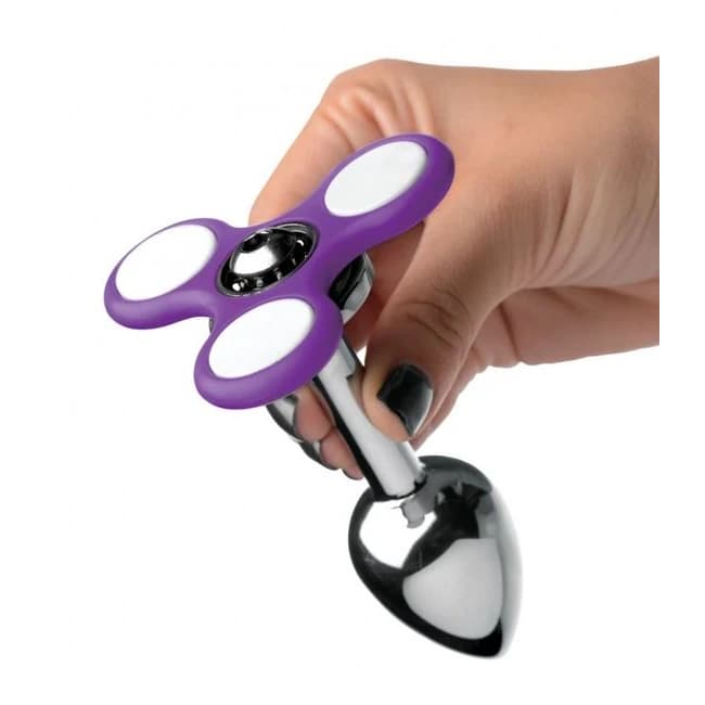 Frisky Ass-Spinner Fidget Spinner Anal Plug, image 1