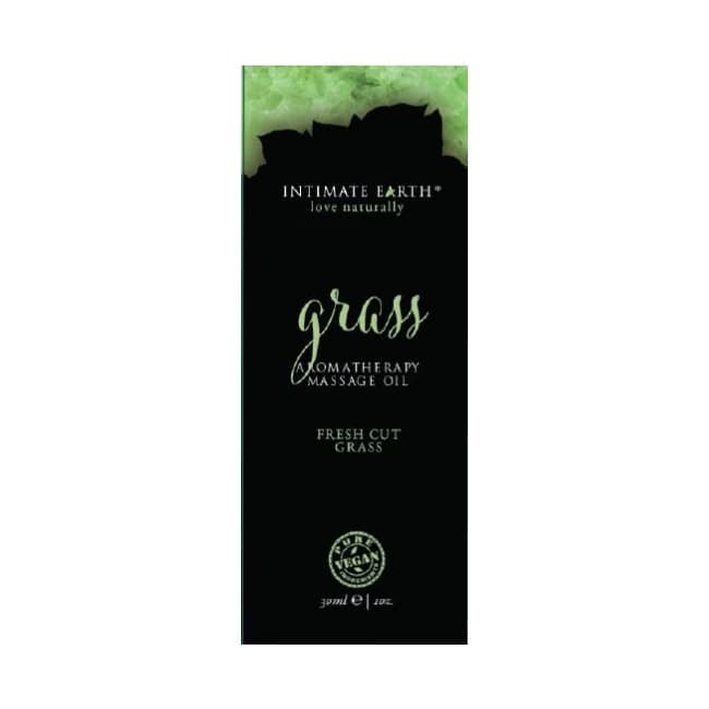 (d) Intimate Earth Grass Massa Oil Foil Sachet 1oz - Image 1 (d) Intimate Earth Grass Massa Oil Foil Sachet 1oz - Image 1