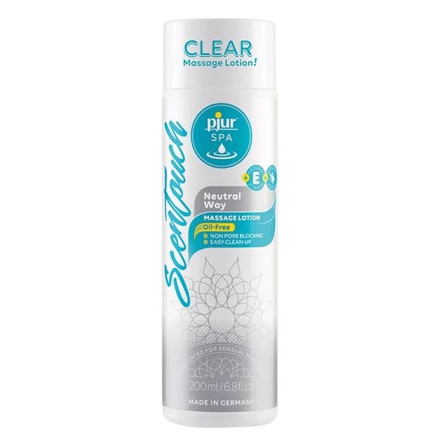 (D) PJUR SCENTOUCH NEUTRAL WAY MASSAGE LOTION 200ML - Image 1