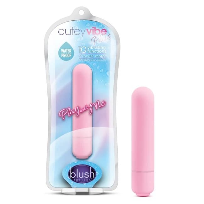 Play with Me Cutey Vibe Pl 10 Function Bullet Pink, image 1