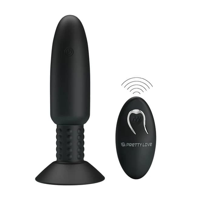 Pretty Love Beaded for Ext Pleasure Butt Plug W/ Remote, image 1