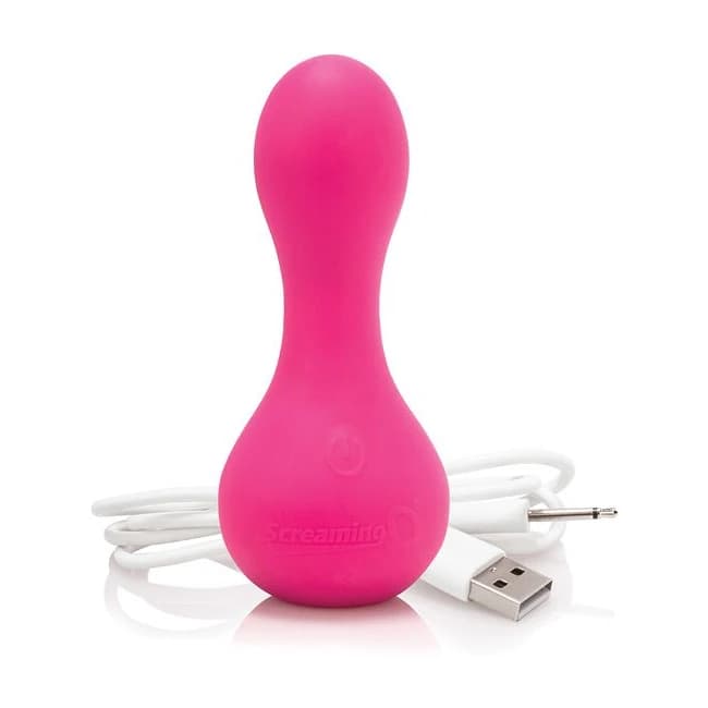 (D) SCREAMING O AFFORDABLE RECHARGEABLE MOOVE VIBE PINK - Image 1