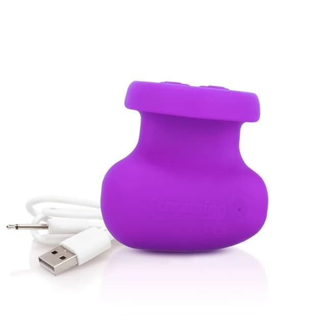 Screaming O Rub It Purple Rechargeable Vibrator, image 1