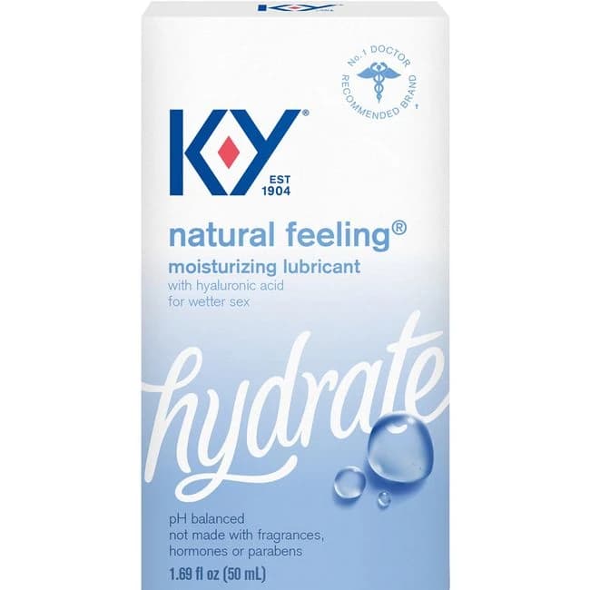 Ky Natural Feeling Lubrican W/ Hyaluronic Acid 1.69oz, image 1