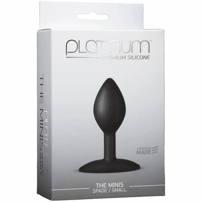 (D)PLATINUM MINIS SPADE SMALL BLACK - Image 1