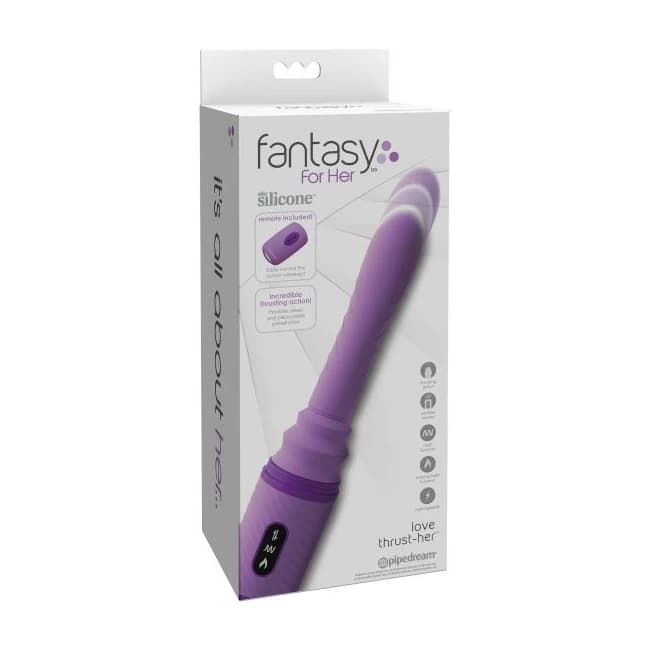 Fantasy for Her Love Thruster Her Purple Vibrator, image 1