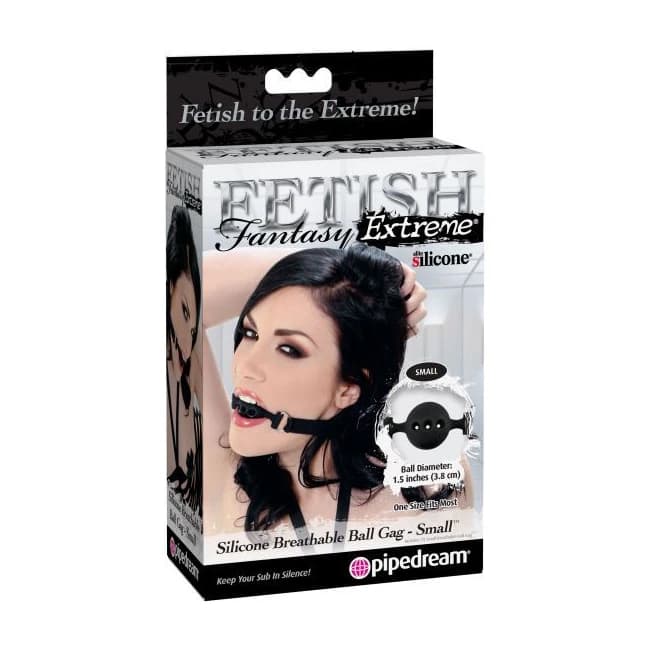 Fetish Fantasy Extreme Breathable Ball Gag Small - Image 1 Fetish Fantasy Extreme Breathable Ball Gag Small - Image 1