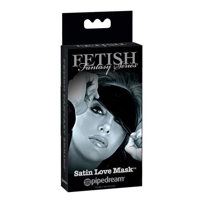 Fetish Fantasy Limited Edition Satin Love Mask - Image 1