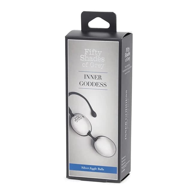 Fifty Shades Inner Goddess Silver Jingle Balls - Image 1 Fifty Shades Inner Goddess Silver Jingle Balls - Image 1