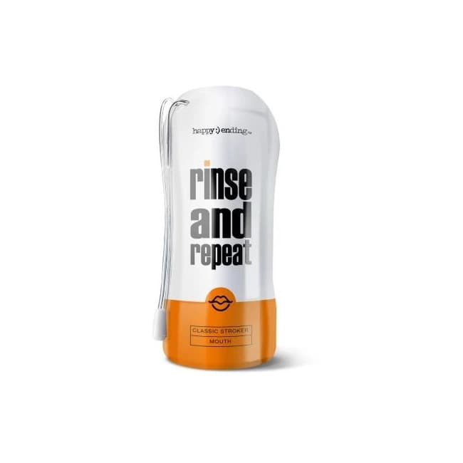 Happy Ending Rinse & Repeat Classic Stroker Mouth - Image 1 Happy Ending Rinse & Repeat Classic Stroker Mouth - Image 1