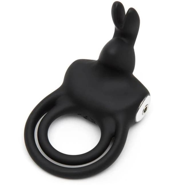 Happy Rabbit Stimulating Usb Rechargeable Cock Ring Black - Image 1 Happy Rabbit Stimulating Usb Rechargeable Cock Ring Black - Image 1