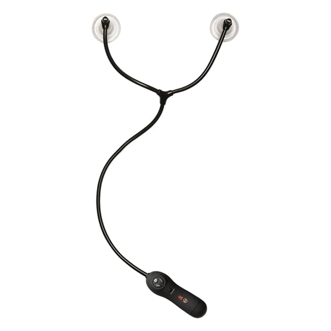 Kink Swell Auto Vibrating Nipple Sucker Cups Black, image 1