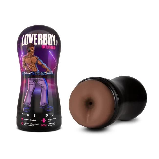 Loverboy the Dj Self Lubricating Stroker Brown - Image 1 Loverboy the Dj Self Lubricating Stroker Brown - Image 1