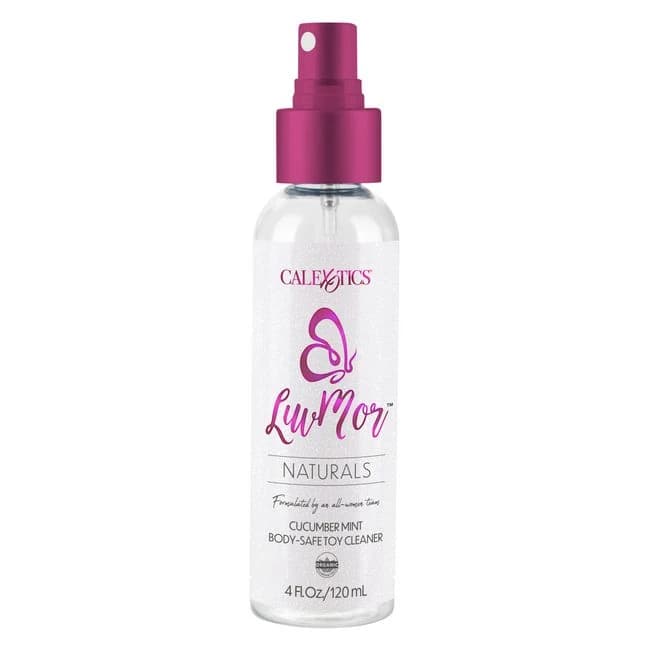 Luvmor Naturals Cucumber Mint Body-safe Toy Cleaner 4oz - Image 1 Luvmor Naturals Cucumber Mint Body-safe Toy Cleaner 4oz - Image 1