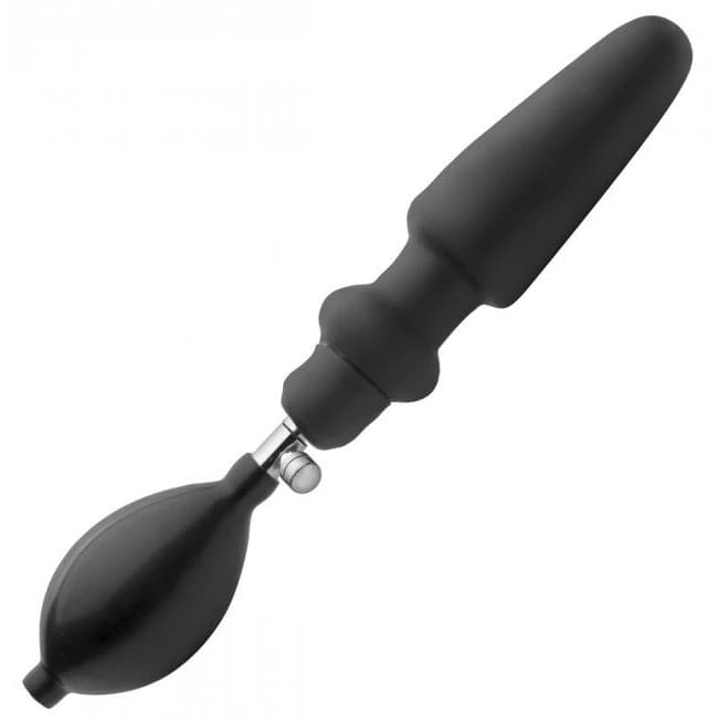 Master Series Expander Inflatable Anal Plug W/pump - Image 1 Master Series Expander Inflatable Anal Plug W/pump - Image 1