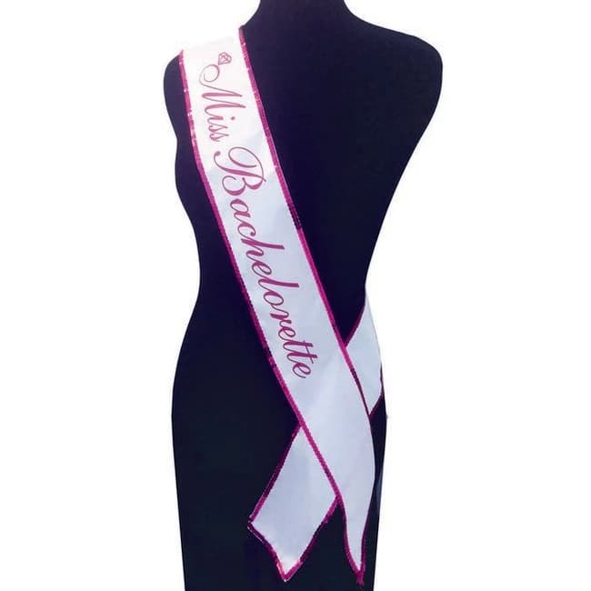 Miss Bachelorette Sash - Image 1